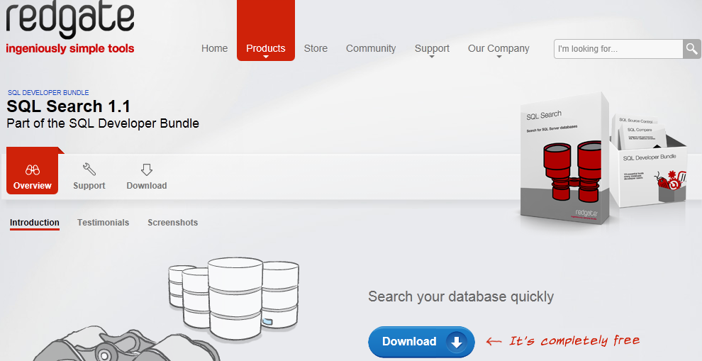 redgate search tool